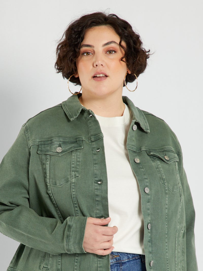 Jacket Giacca Jeans Militare Uomo Giacca Mimetica Militare Solada