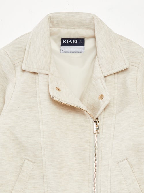 Giacca in maglia con apertura con zip asimmetrica - Kiabi