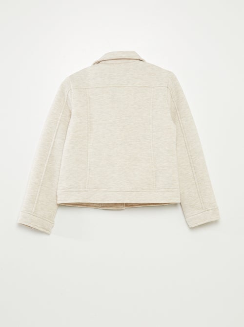 Giacca in maglia con apertura con zip asimmetrica - Kiabi