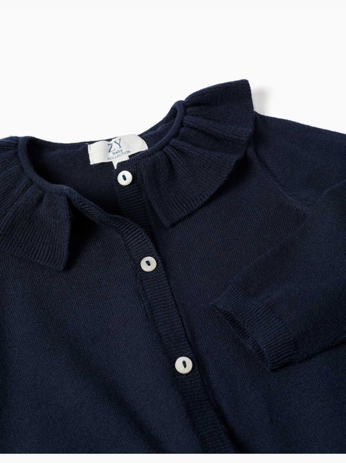 Giacca in maglia con colletto arricciato - Kiabi Giacca in maglia con colletto arricciato - Kiabi