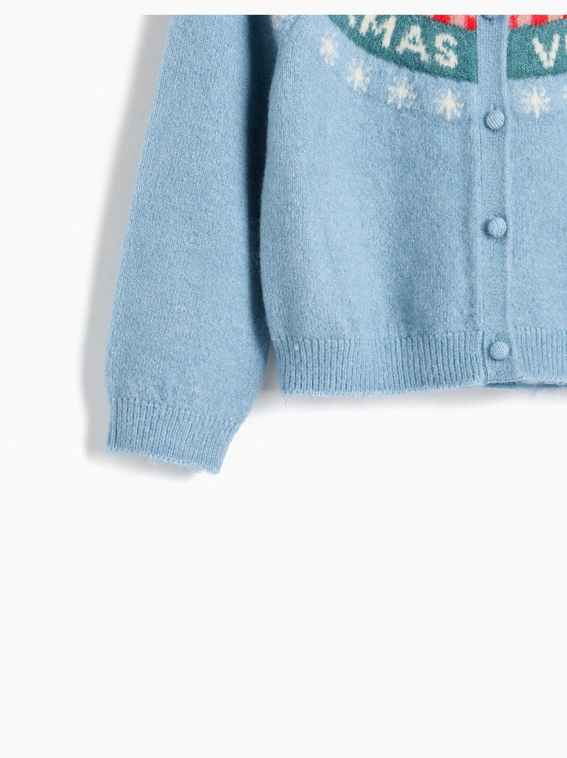 Giacca in maglia natalizia, mo fashion Blu - Kiabi