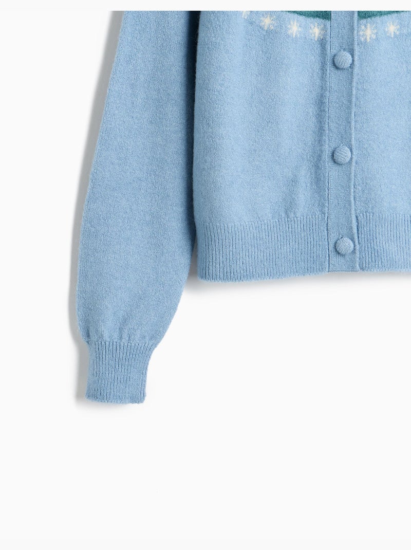 Giacca in maglia natalizia, mo fashion Blu - Kiabi