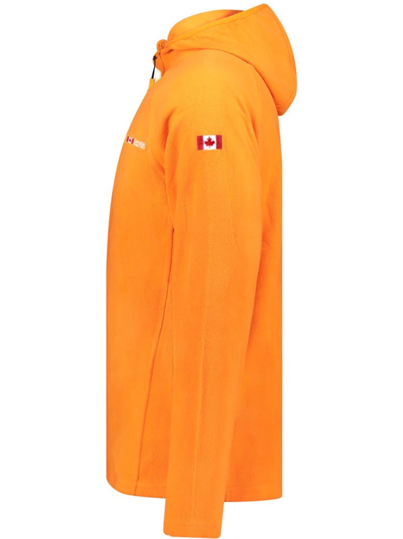 Giacca in micropile con cappuccio tugoodeak – canadian peak Arancione - Kiabi
