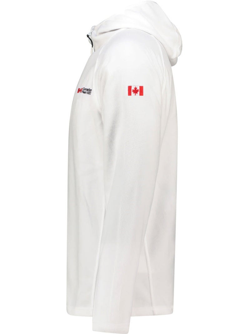 Giacca in micropile con cappuccio tugoodeak – canadian peak Bianco - Kiabi