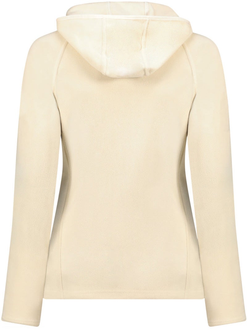 Giacca in micropile con cappuccio tugoodeak – canadian peak Bianco sporco - Kiabi