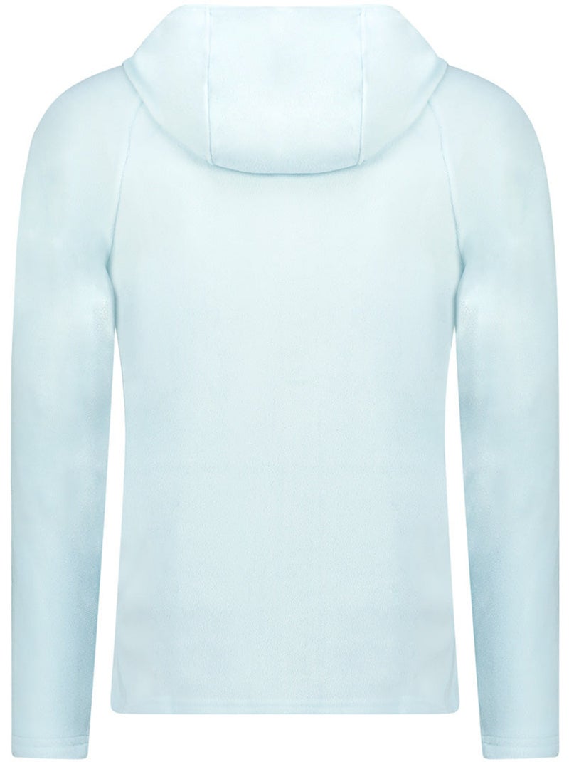 Giacca in micropile con cappuccio tugoodeak – canadian peak Blu cielo - Kiabi