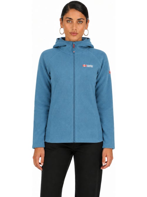 Giacca in micropile con cappuccio tugoodeak – canadian peak - Kiabi Giacca in micropile con cappuccio tugoodeak – canadian peak - Kiabi