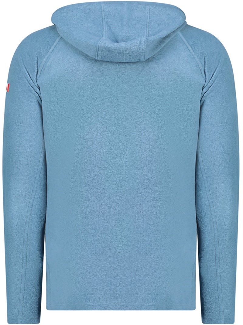 Giacca in micropile con cappuccio tugoodeak – canadian peak Blu petrolio - Kiabi