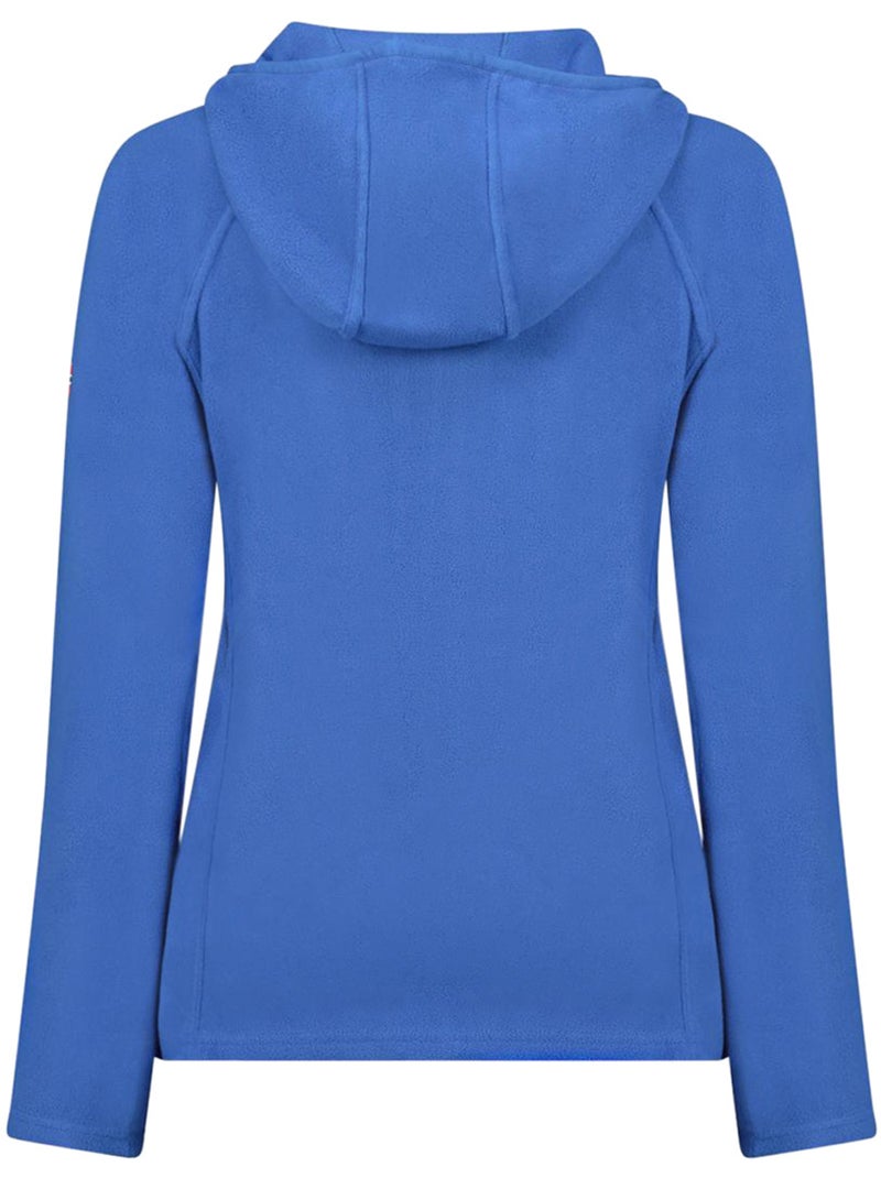 Giacca in micropile con cappuccio tugoodeak – canadian peak Blu reale - Kiabi