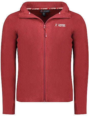 Giacca in micropile con cappuccio tugoodeak – canadian peak