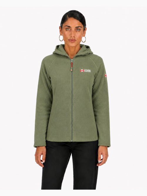 Giacca in micropile con cappuccio tugoodeak – canadian peak - Kiabi Giacca in micropile con cappuccio tugoodeak – canadian peak - Kiabi