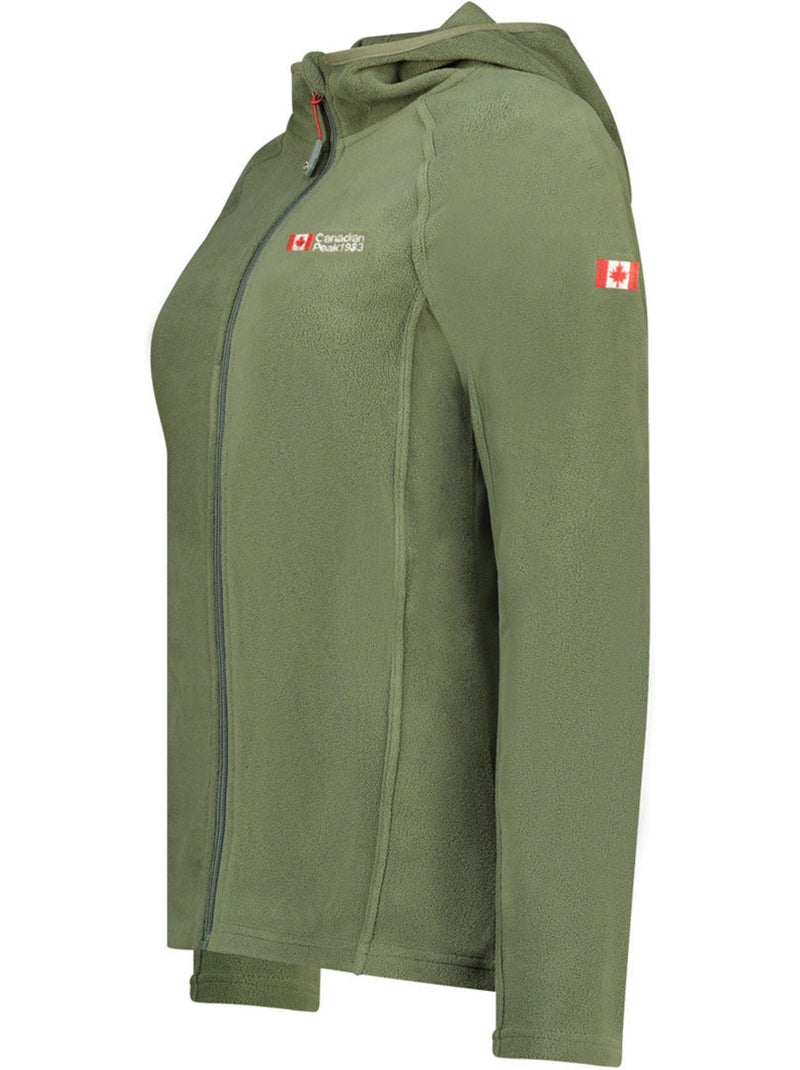 Giacca in micropile con cappuccio tugoodeak – canadian peak Cachi - Kiabi