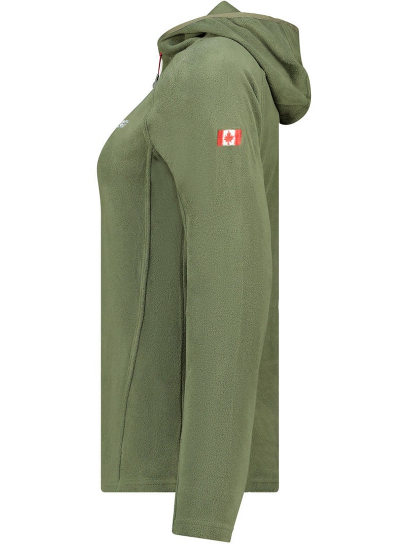 Giacca in micropile con cappuccio tugoodeak – canadian peak Cachi - Kiabi