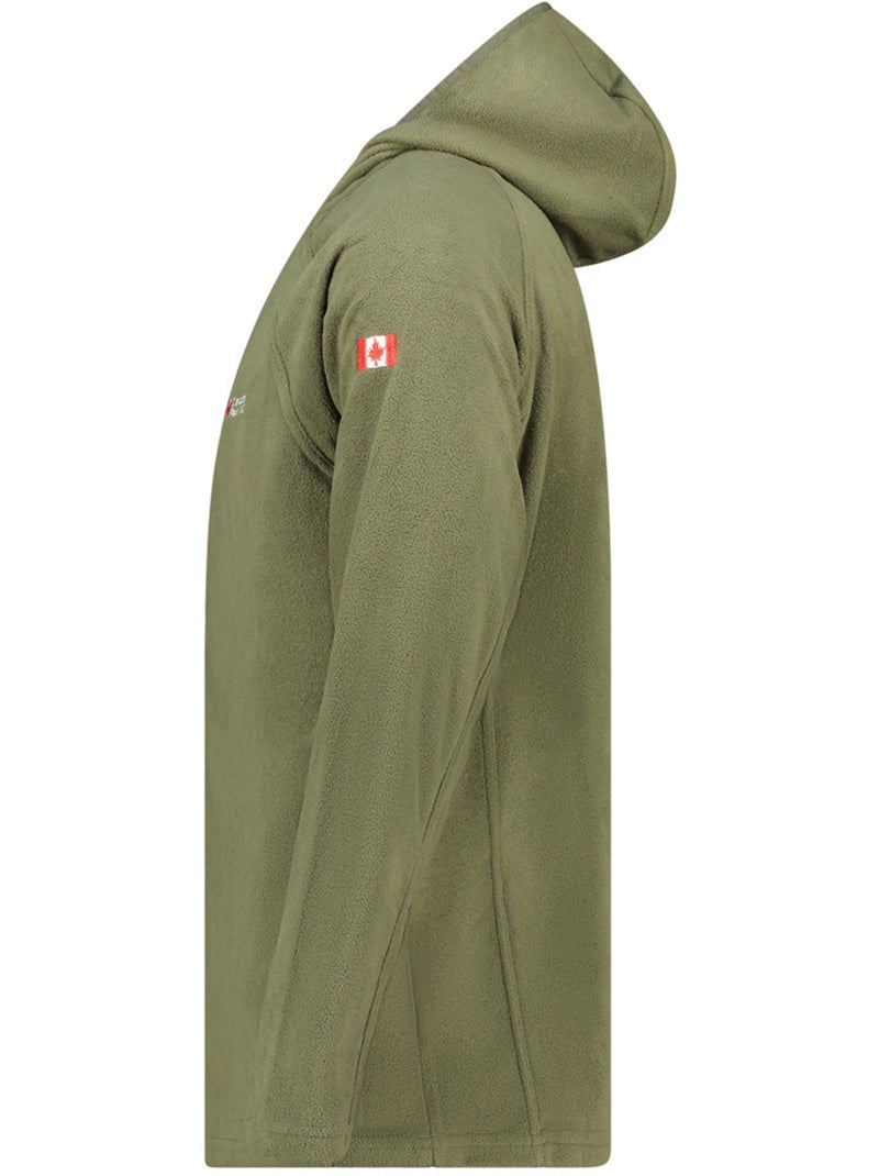 Giacca in micropile con cappuccio tugoodeak – canadian peak Cachi - Kiabi