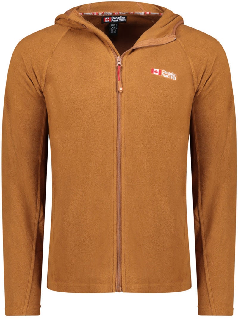 Giacca in micropile con cappuccio tugoodeak – canadian peak Cammello - Kiabi