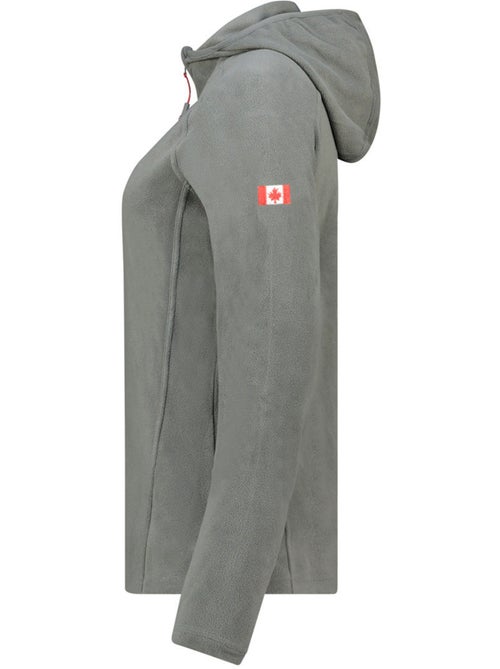 Giacca in micropile con cappuccio tugoodeak – canadian peak - Kiabi Giacca in micropile con cappuccio tugoodeak – canadian peak - Kiabi