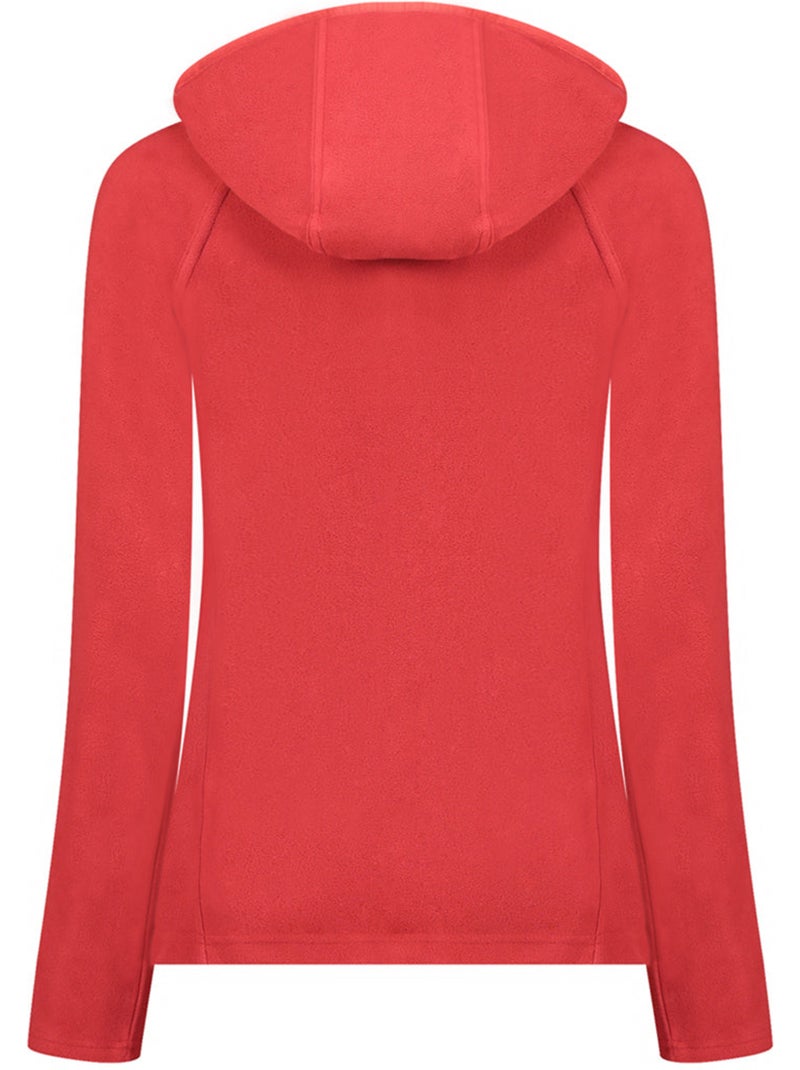 Giacca in micropile con cappuccio tugoodeak – canadian peak Rosso - Kiabi