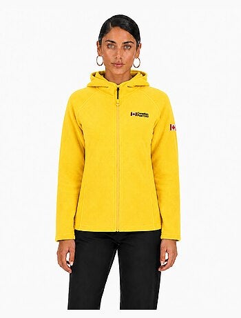 Giacca in micropile con cappuccio tugoodeak – canadian peak