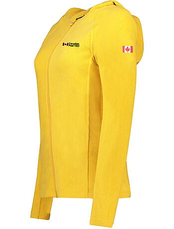 Giacca in micropile con cappuccio tugoodeak – canadian peak