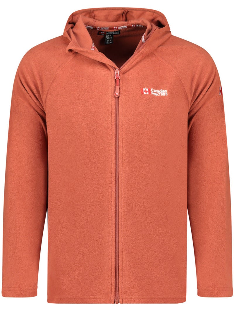 Giacca in micropile con cappuccio tugoodeak – canadian peak Terracotta - Kiabi