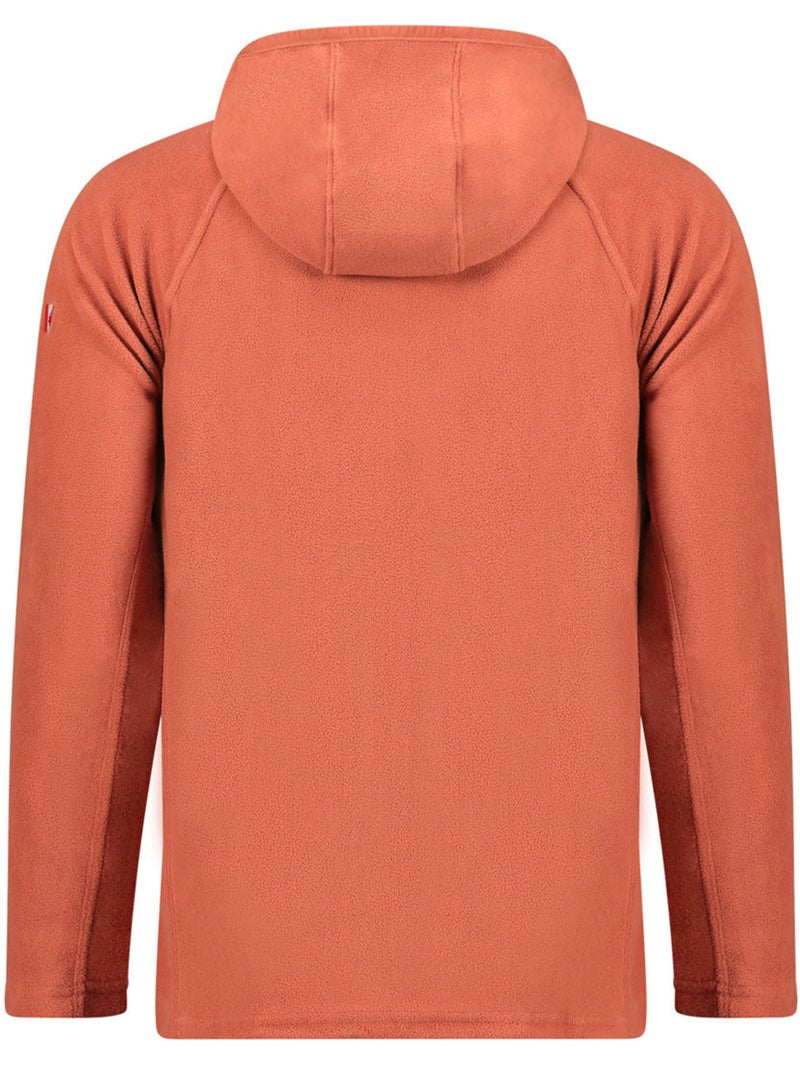Giacca in micropile con cappuccio tugoodeak – canadian peak Terracotta - Kiabi