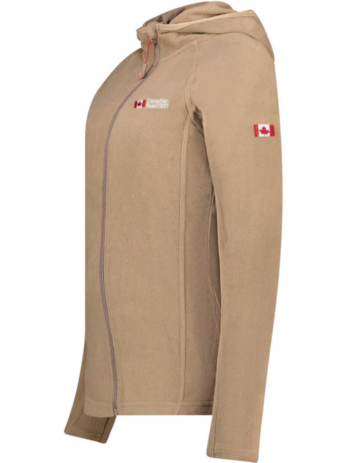 Giacca in micropile con cappuccio tugoodeak – canadian peak - Kiabi Giacca in micropile con cappuccio tugoodeak – canadian peak - Kiabi