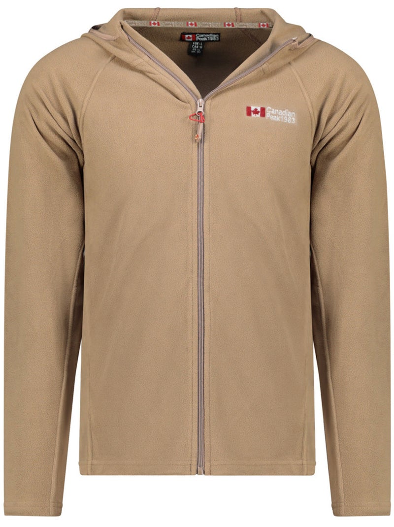 Giacca in micropile con cappuccio tugoodeak – canadian peak Tortora - Kiabi