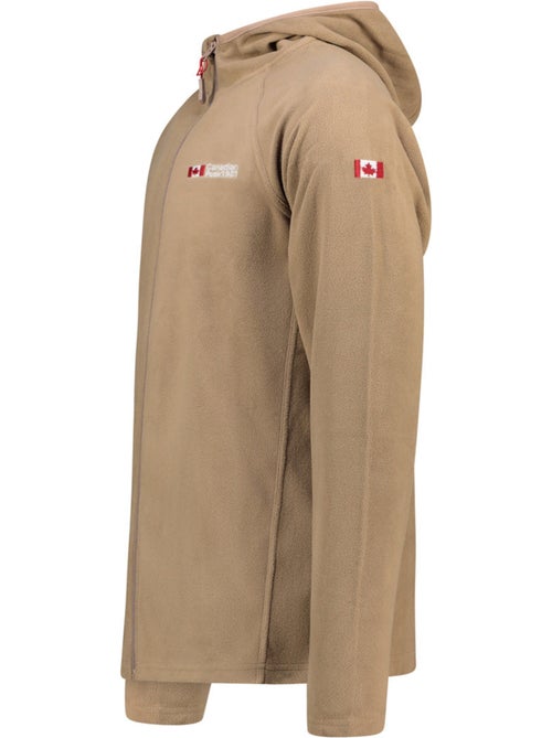 Giacca in micropile con cappuccio tugoodeak – canadian peak - Kiabi Giacca in micropile con cappuccio tugoodeak – canadian peak - Kiabi