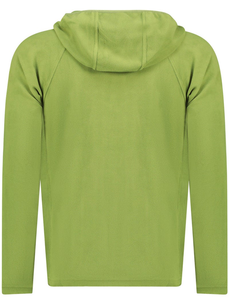 Giacca in micropile con cappuccio tugoodeak – canadian peak Verde kaki chiaro - Kiabi