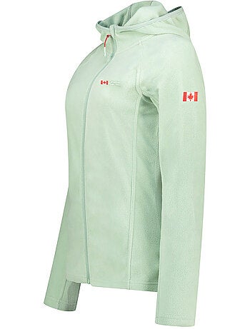 Giacca in micropile con cappuccio tugoodeak – canadian peak