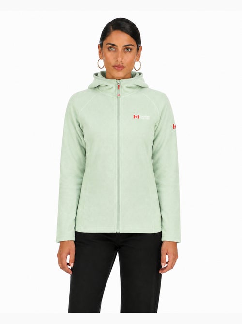 Giacca in micropile con cappuccio tugoodeak – canadian peak - Kiabi Giacca in micropile con cappuccio tugoodeak – canadian peak - Kiabi