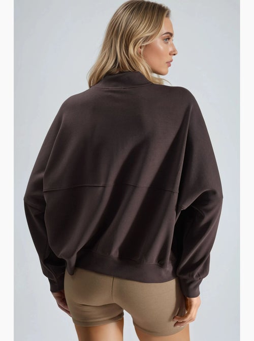 Giacca in modal con zip busem - Kiabi Giacca in modal con zip busem - Kiabi