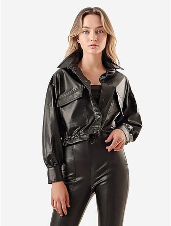 Giacca in pelle corta bdart