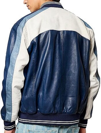 Giacca in Pelle da Uomo Kaporal
