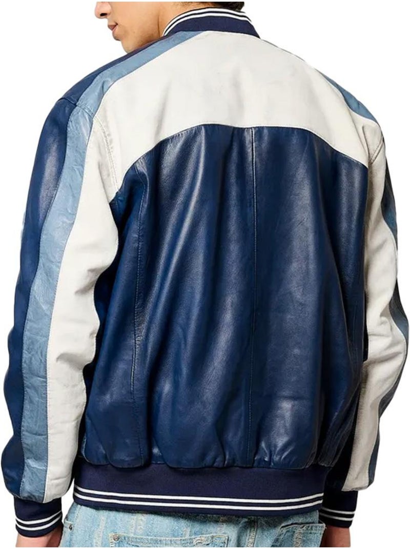 Giacca in Pelle da Uomo Kaporal Blu - Kiabi