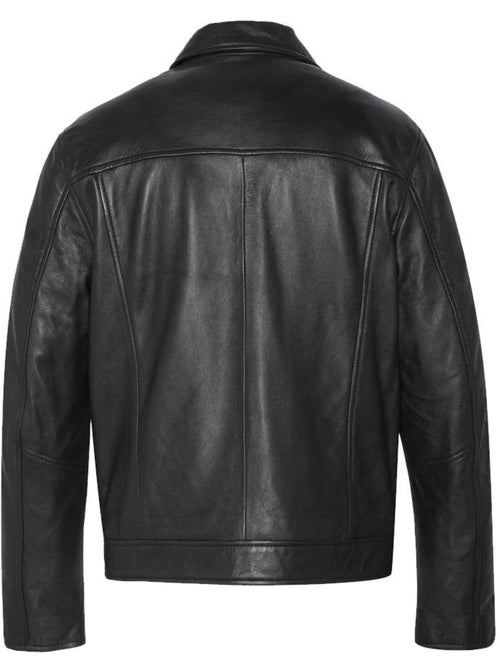 Giacca in Pelle da Uomo Schott - Uomo - Kiabi Giacca in Pelle da Uomo Schott - Uomo - Kiabi