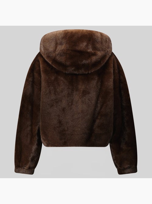 Giacca in pile con cappuccio dadani – geographical norway - Kiabi