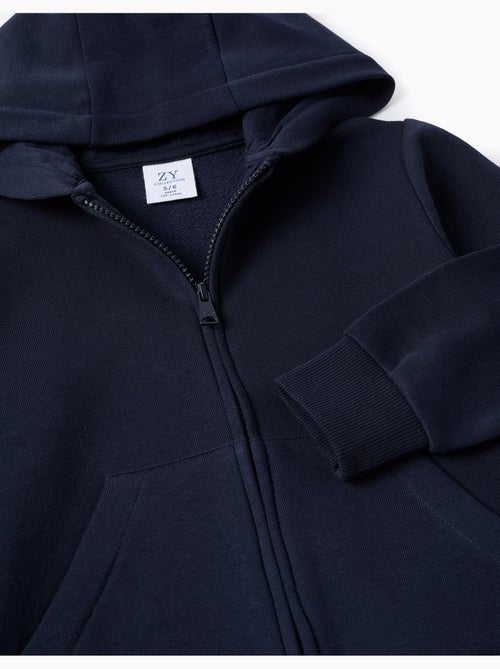 Giacca in pile con cappuccio e tasche - Kiabi Giacca in pile con cappuccio e tasche - Kiabi
