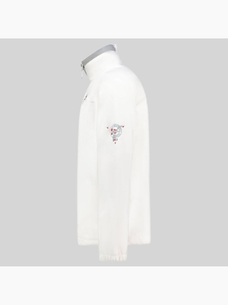 Giacca in pile con cappuccio tamazonie – geographical norway Bianco - Kiabi