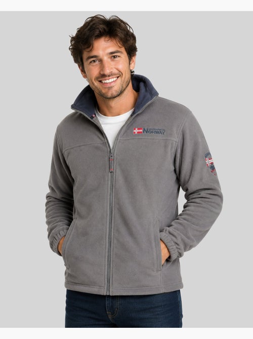 Giacca in pile con cappuccio tamazonie – geographical norway - Kiabi