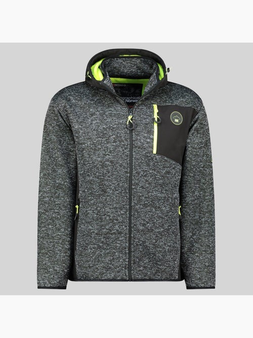 Giacca in pile con cappuccio tank – geographical norway - Kiabi Giacca in pile con cappuccio tank – geographical norway - Kiabi