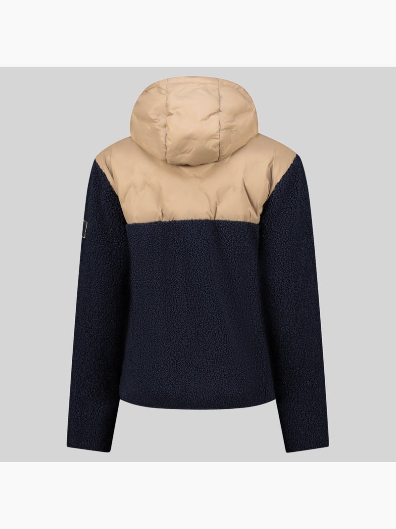 Giacca in pile con cappuccio techic fz – geographical norway Blu marino - Kiabi