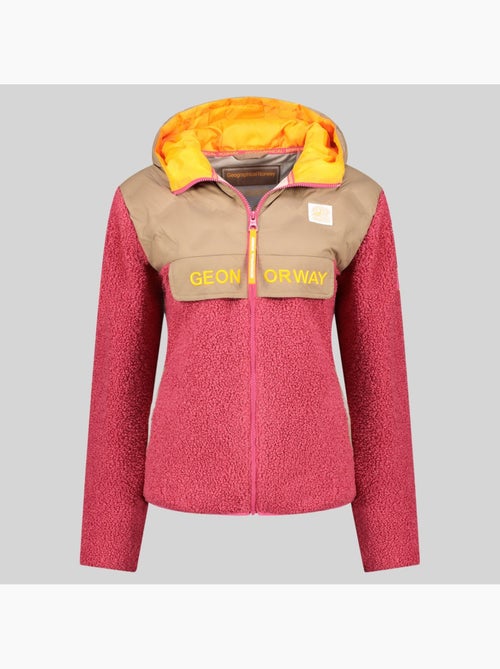 Giacca in pile con cappuccio techic fz – geographical norway - Kiabi