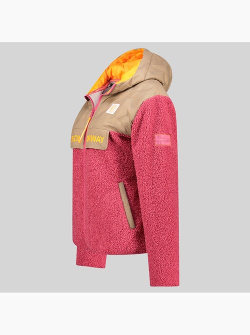 Giacca in pile con cappuccio techic fz – geographical norway - Kiabi
