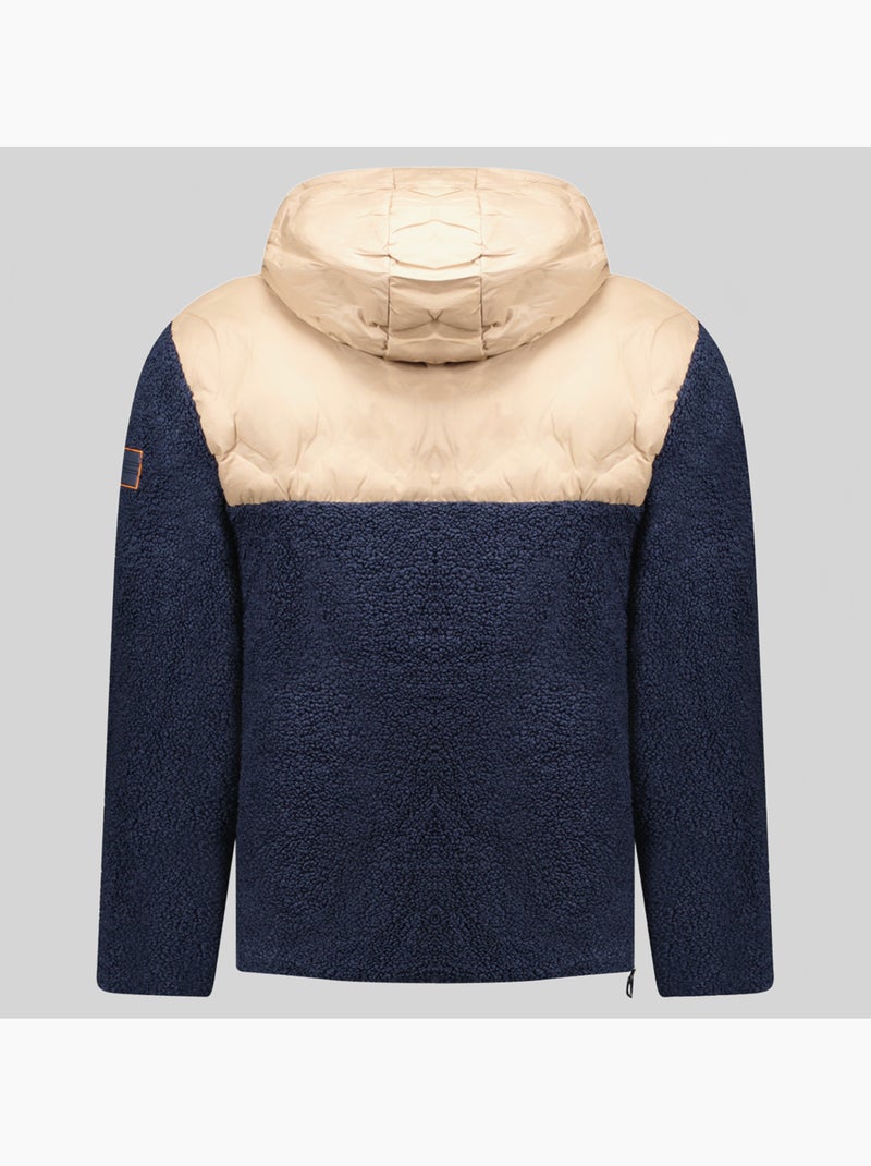 Giacca in pile con cappuccio teclass hz – geographical norway Blu marino - Kiabi
