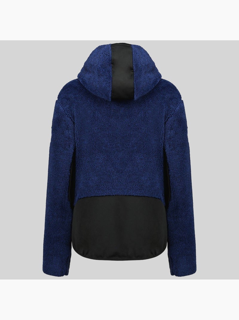 Giacca in pile con cappuccio telodia – geographical norway Blu marino - Kiabi