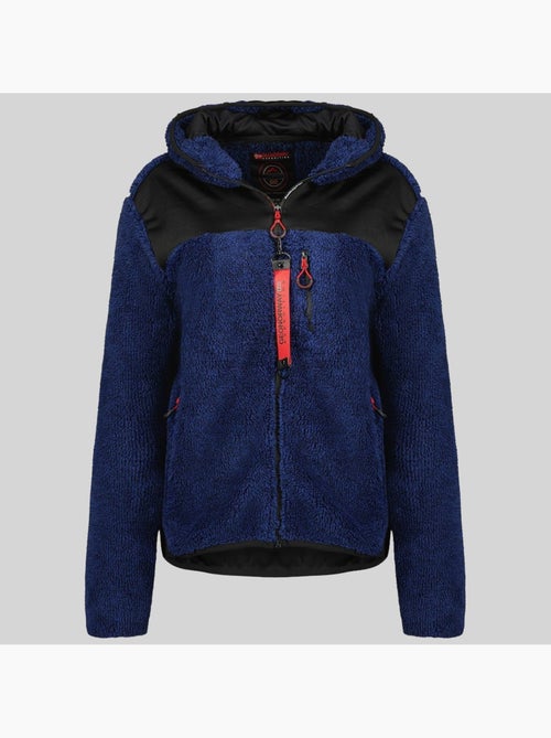 Giacca in pile con cappuccio telodia – geographical norway - Kiabi Giacca in pile con cappuccio telodia – geographical norway - Kiabi
