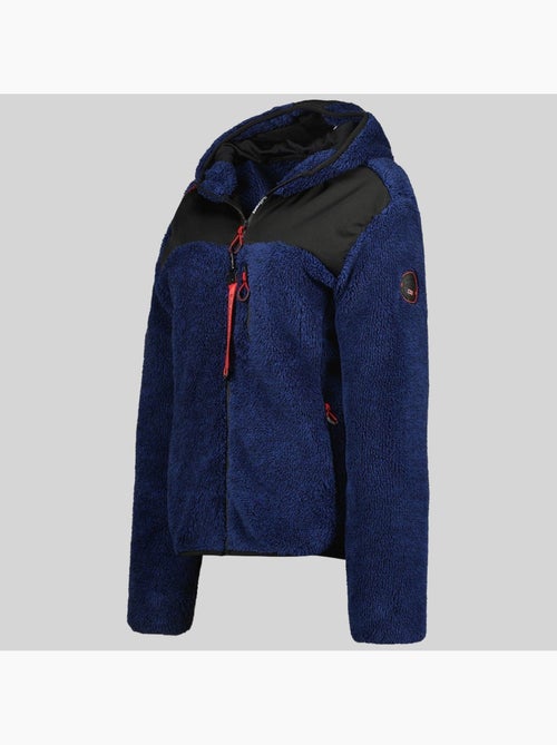 Giacca in pile con cappuccio telodia – geographical norway - Kiabi Giacca in pile con cappuccio telodia – geographical norway - Kiabi