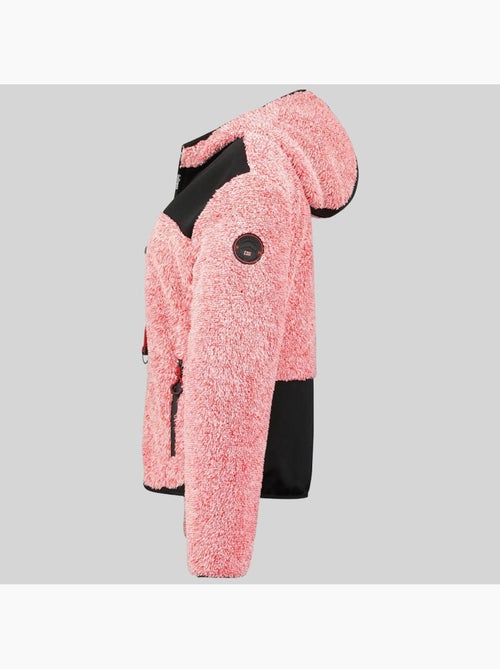 Giacca in pile con cappuccio telodia – geographical norway - Kiabi