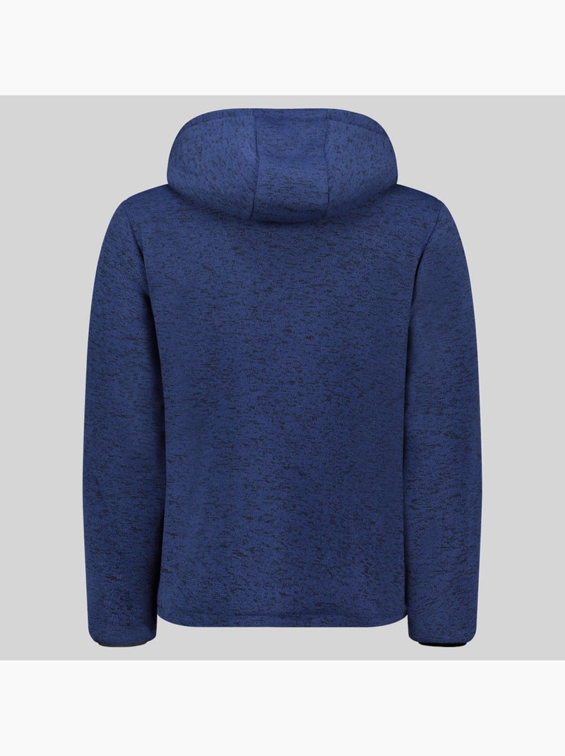 Giacca in pile con cappuccio theo – geographical norway Blu marino - Kiabi